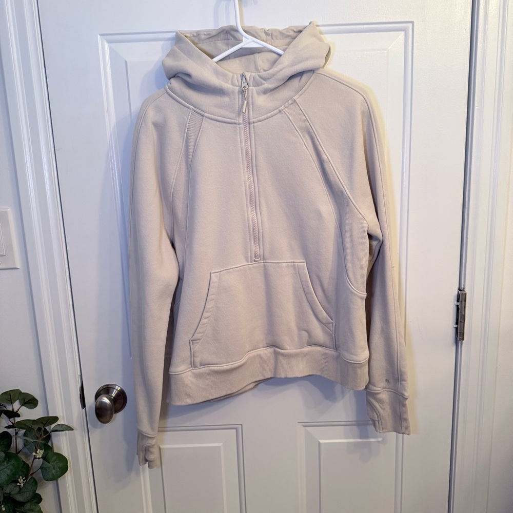 Lole Cream Cowl Neck Sweater